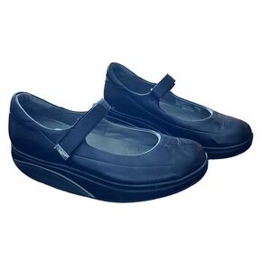 MBT Sirima Black Women's Rocking Technology Mary Jane Shoes Size 8
